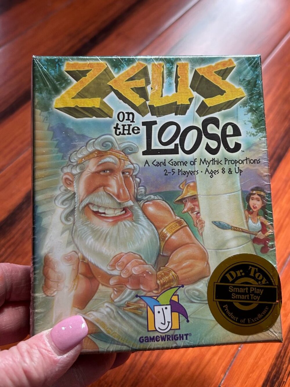 NIB Zeus on the Loose Card Game